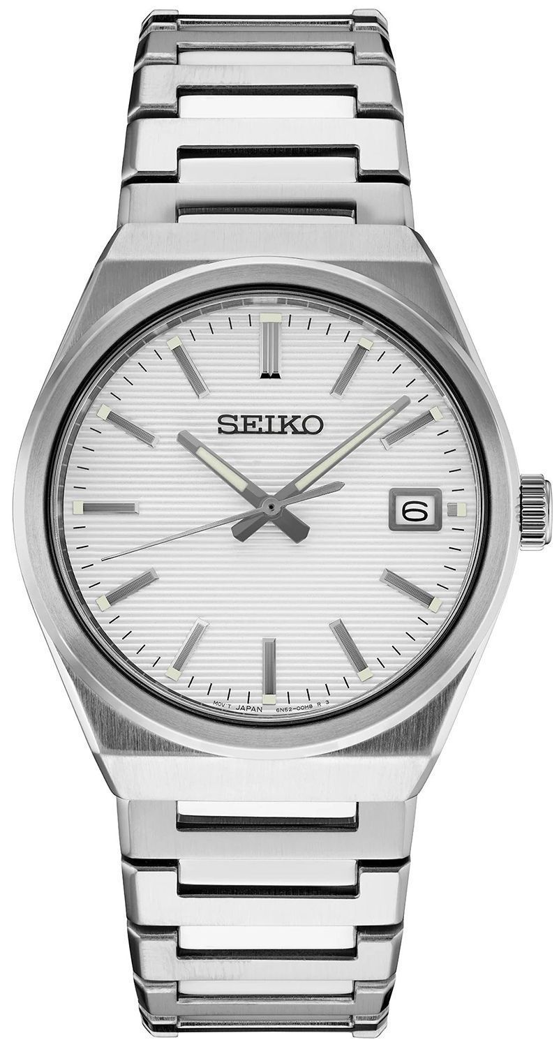 Zegarek męski Seiko SUR553P1 Classic Quartz – Męski zegarek klasyczny na bransolecie.jpg