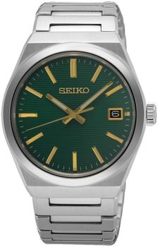 Zegarek Seiko Conceptual - męski SUR601P1 - bransoleta, zielona tarcza.jpg