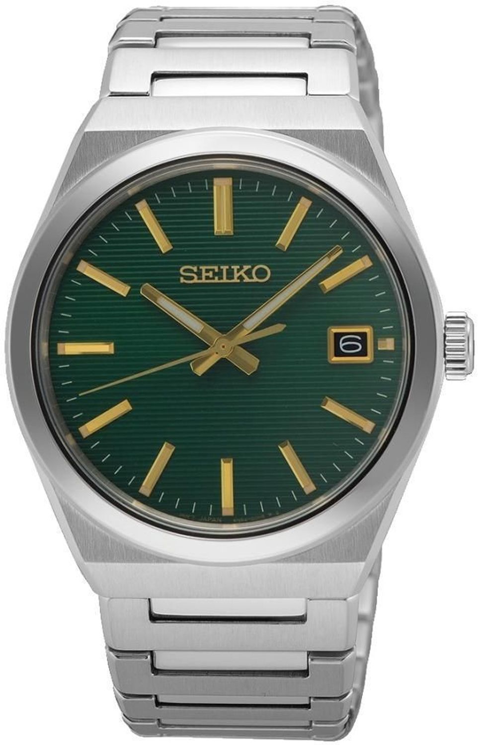 Zegarek Seiko Conceptual - męski SUR601P1 - bransoleta, zielona tarcza.jpg
