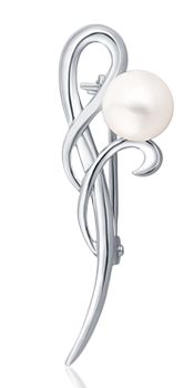 Srebrna broszka klasyczna z perłą SVLD0001XD2P100.jpg