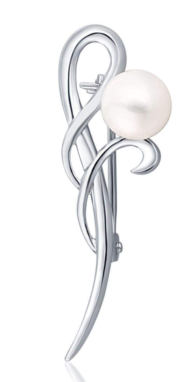 Srebrna broszka klasyczna z perłą SVLD0001XD2P100.jpg