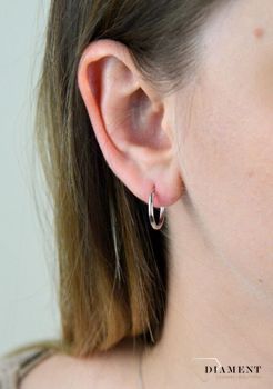 Srebrne gładkie koła 13 mm SVLE0208XD50016 💎 Srebrne kolczyki wykonane z najwyższej jakości srebra 💎 Kolczyki w kształcie koła  (4).JPG