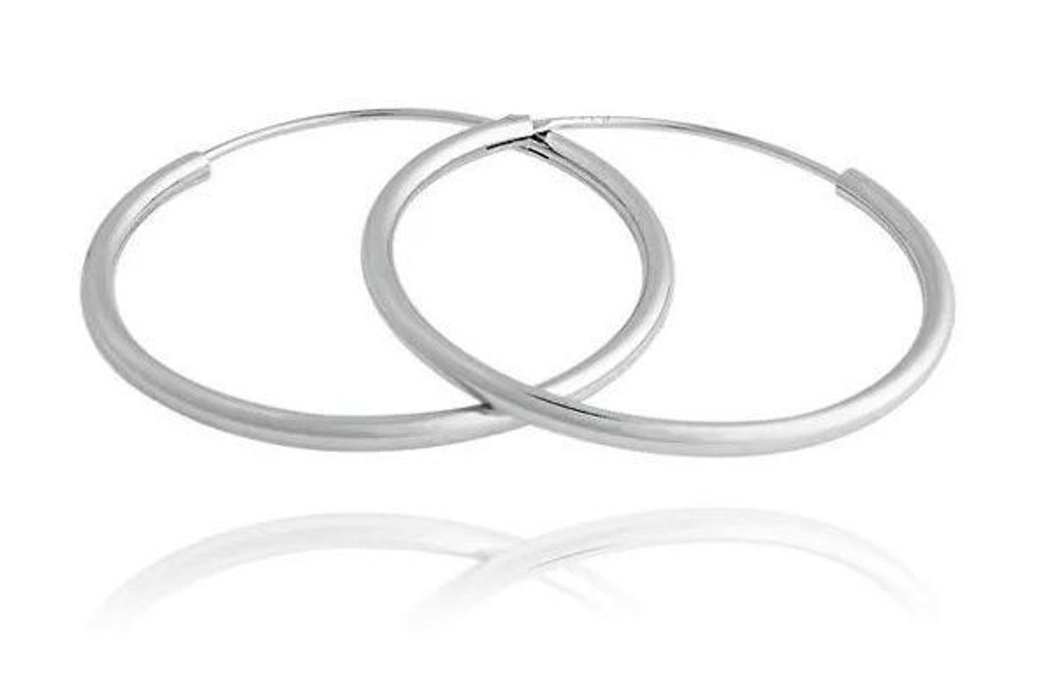 Srebrne kolczyki 925 klasyczne koła 2,5 cm SVLE0208XD50025.jpg