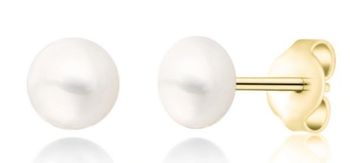 Kolczyki wkrętki perełka pozłacane srebro  Srebro 925.jpg