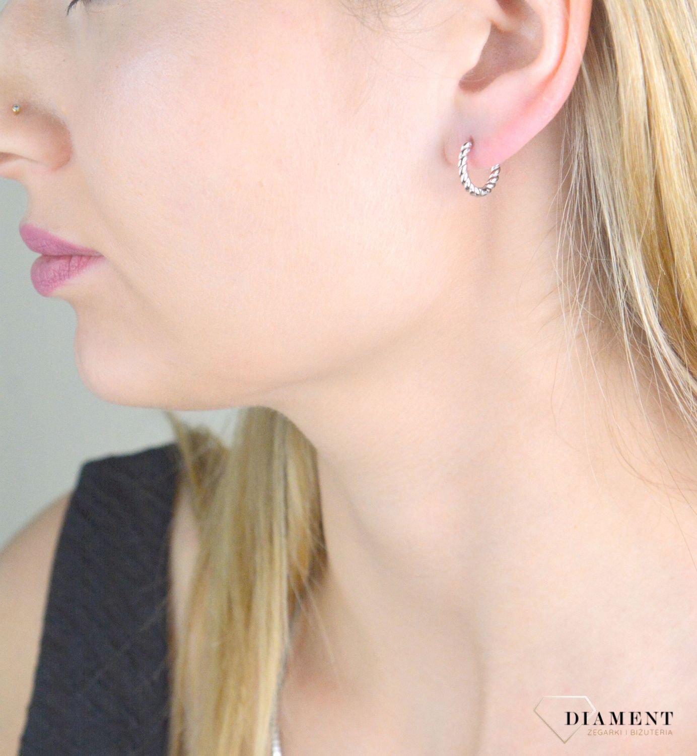 Kolczyki srebrne damskie 925 ozdobne kółeczka SVLE0792XE90000.jpg