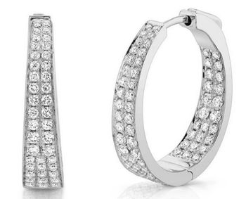 Kolczyki srebrne z cyrkoniami rodowane zapięcie angielskie JVD SVLE0901XH2BI00.jpg