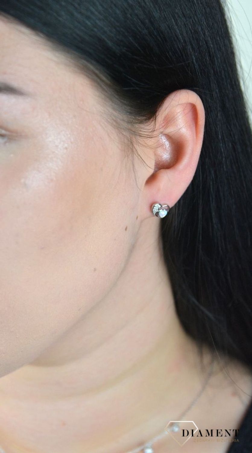 Kolczyki srebrne serca z opalem syntetycznym SVLE1010XF6O100.jpg