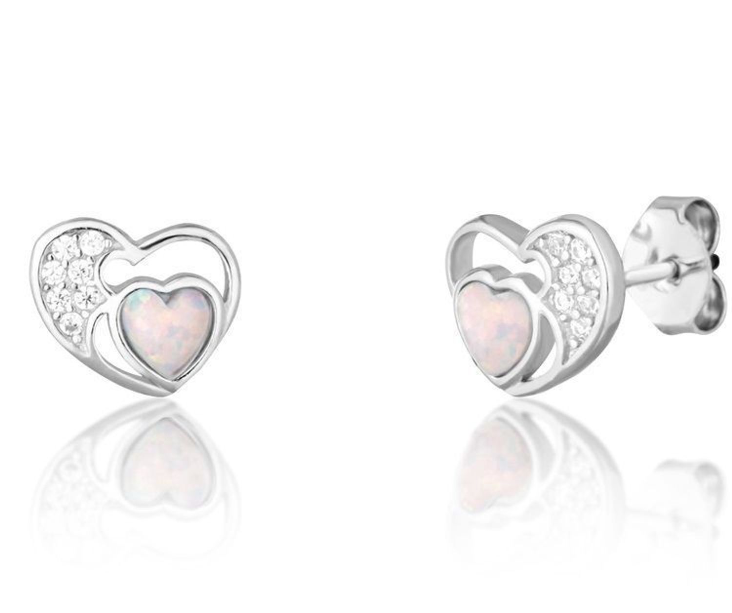 Kolczyki srebrne serca z opalem syntetycznym SVLE1010XF6O100.jpg