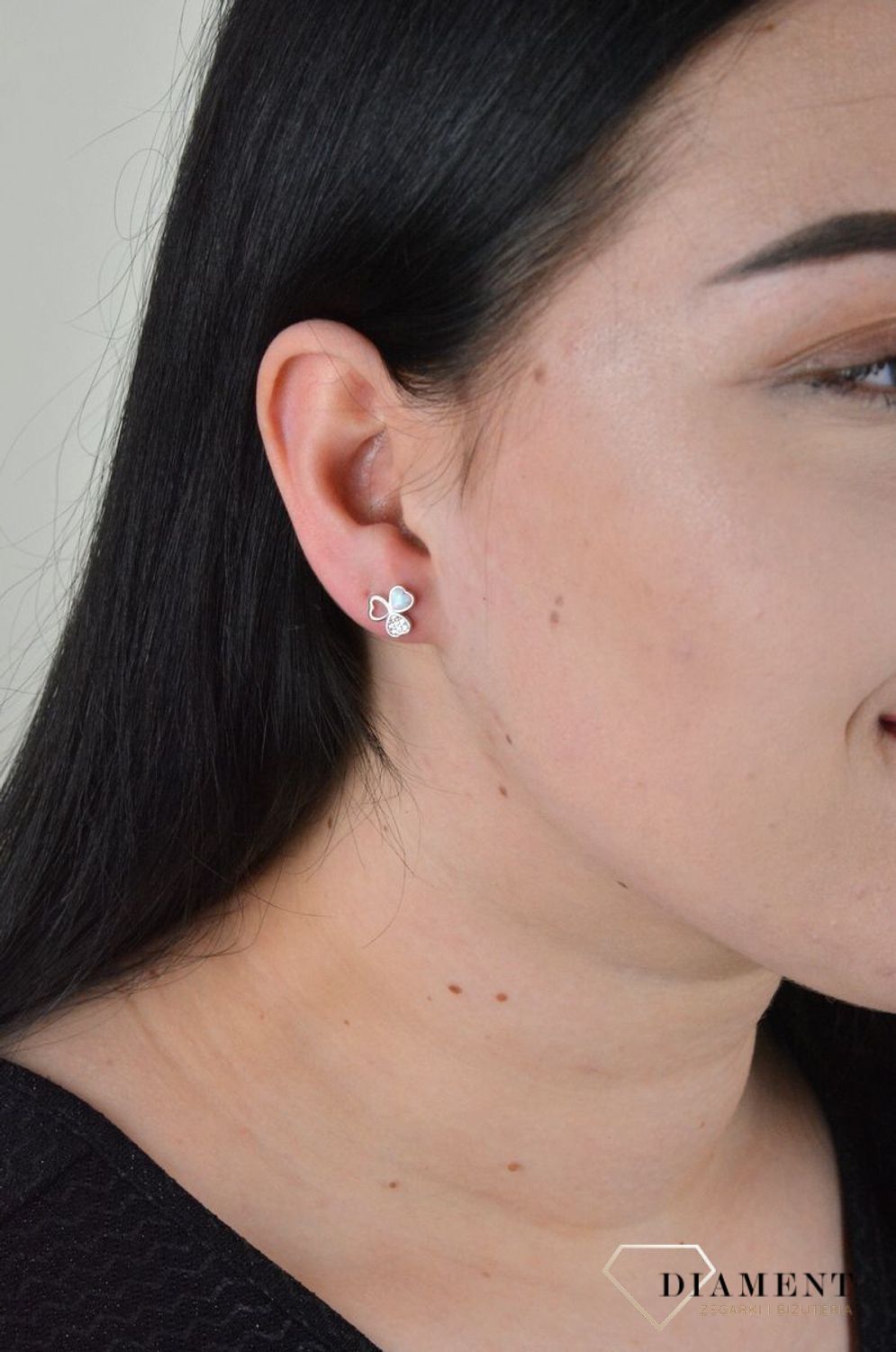 Kolczyki srebrne koniczynka opal syntetyczny SVLE1011XF6O100.jpg