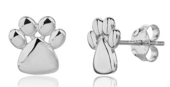 Srebrne kolczyki psie łapki srebro 925.jpg