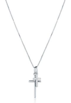 Srebrny naszyjnik z krzyżykami – srebro, 45 cm SVLN0620X61BI45.jpg