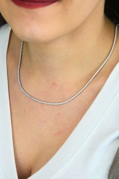 Naszyjnik Celebrytka Tenisówka z Cyrkoniami – Srebro 925, 45 cm (4).jpg