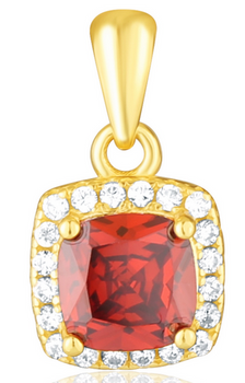 Zawieszka pozłacana srebrna 925 kwadrat z cyrkoniami  SVLP0469SH2GR00.png