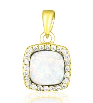 Zawieszka pozłacana z opalem otoczonym cyrkoniami SVLP0517SH2GO00.jpg