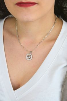 Srebrna zawieszka znak zodiaku Lew ♌ srebro 925  SVLP0713XH200LE (2).jpg