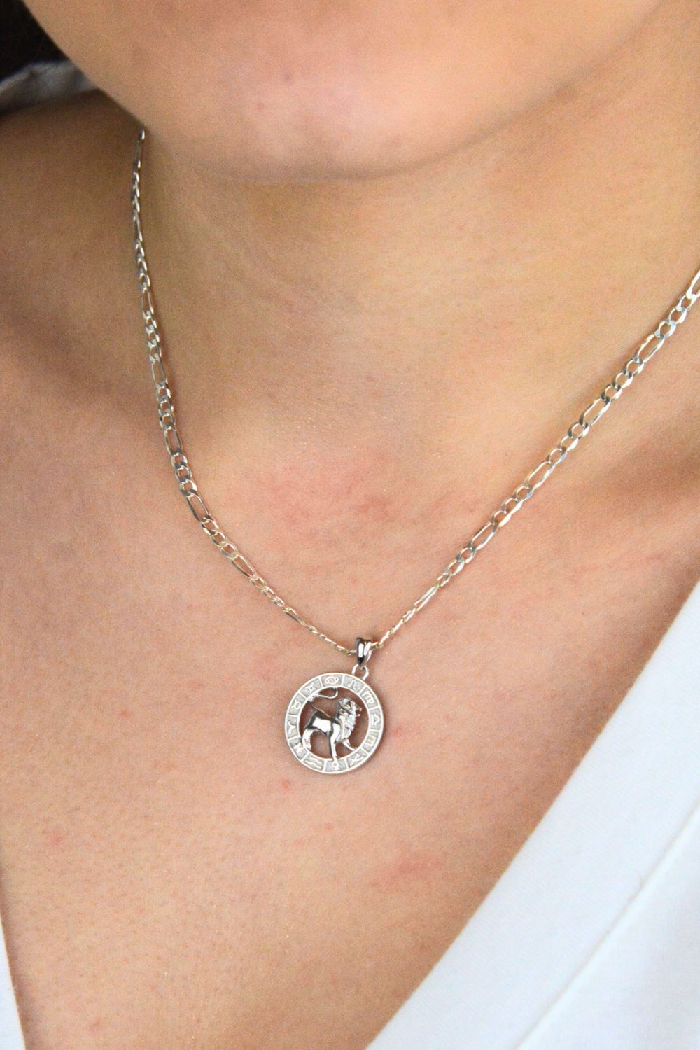 Ssrebrna zawieszka znak zodiaku Lew ♌  SVLP0713XH200LE  (1).jpg