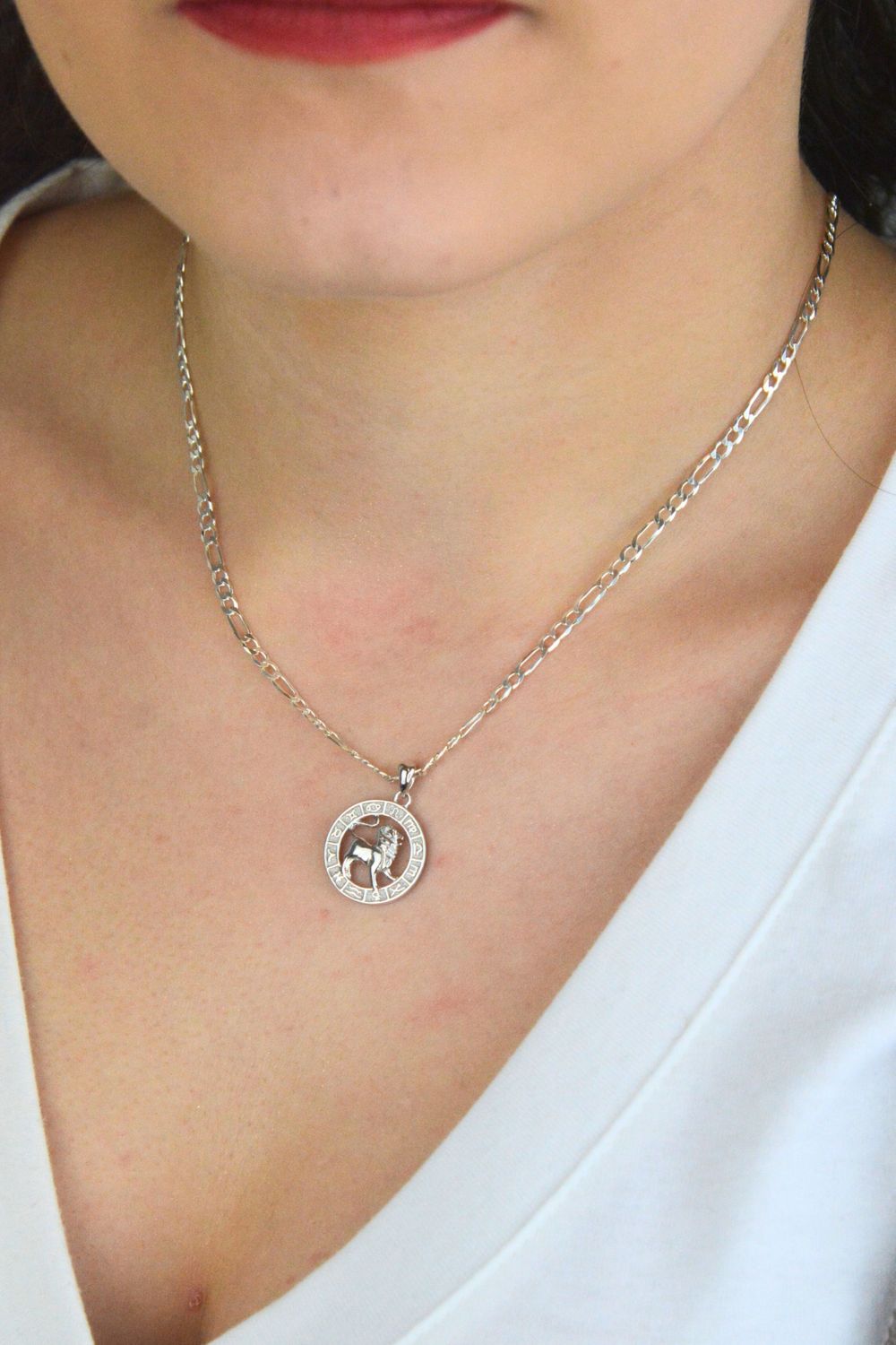 Ssrebrna zawieszka znak zodiaku Lew ♌  SVLP0713XH200LE  (1).jpg