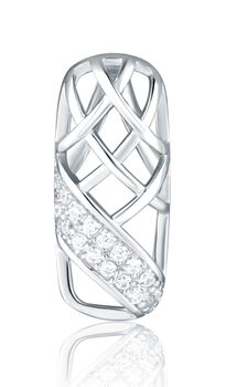 Zawieszka srebrna z cyrkoniami SVLP0865SH2BI00 - ażurowa.jpg