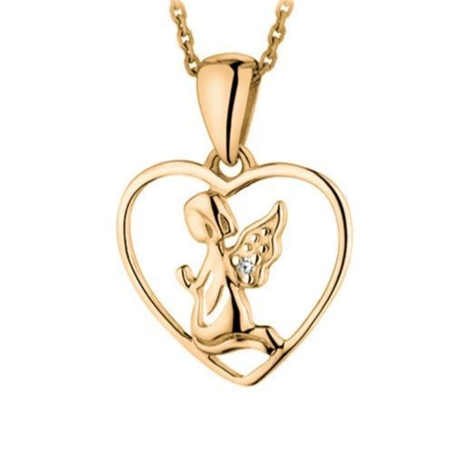 Zawieszka srebrne serce z aniołkiem- różowe złoto SVLP0880XH2RO00.jpg