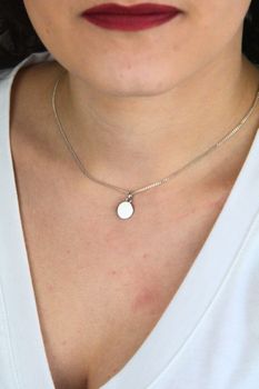 Srebrna zawieszka okrągła 925  Gładka zawieszka srebrna 10 mm SVLP1320X610000 (3).jpg