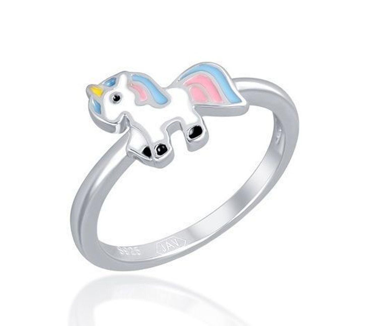 Pierścionek dla dziewczynki z jednorożcem SVLR0392SH2BA.jpg