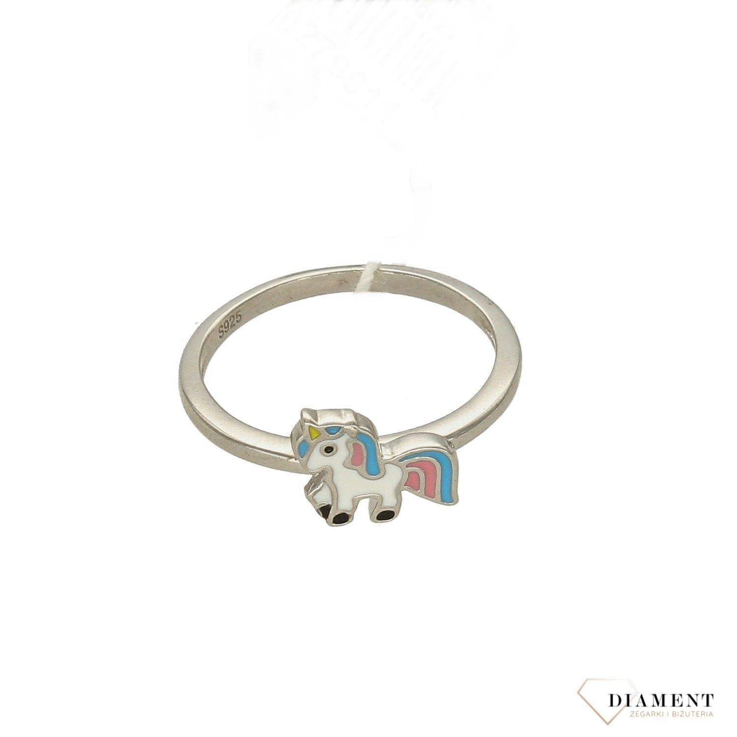 Pierścionek dla dziewczynki z jednorożcem SVLR0392SH2BA.jpg