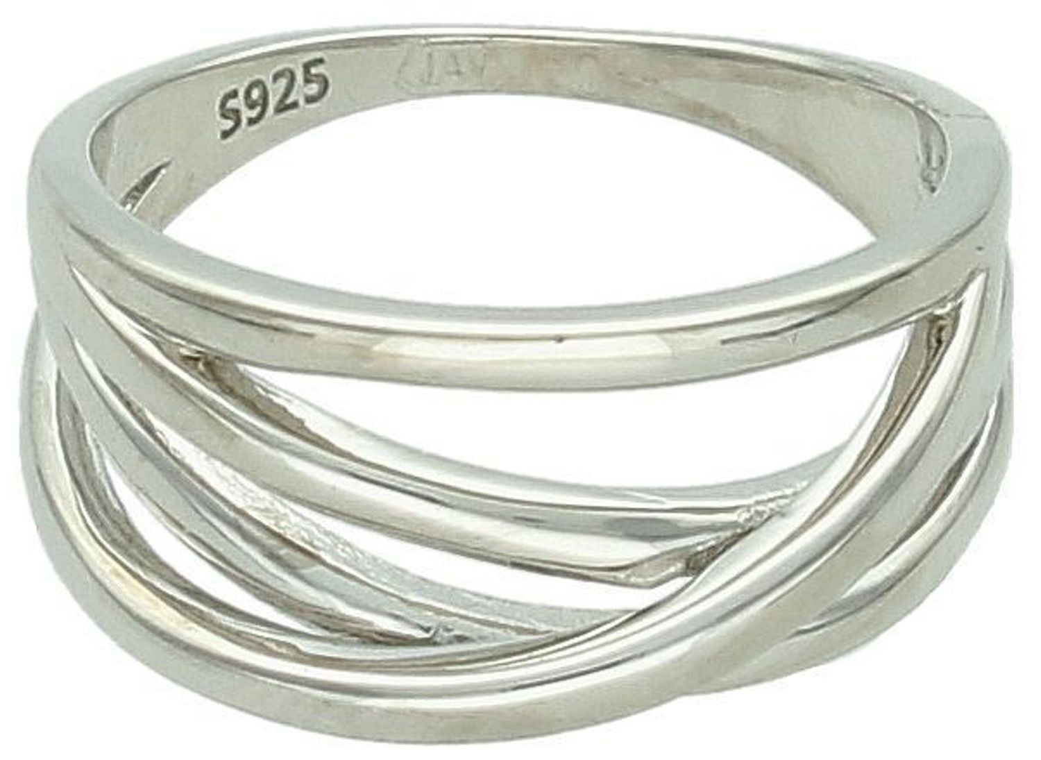 Srebrny pierścionek damski 925 przeplatany SVLR0398XH200.jpg