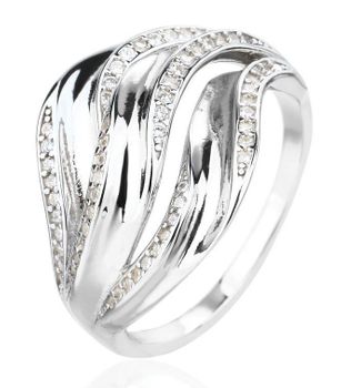Srebrny szeroki pierścionek falisty z cyrkonią 925.jpg