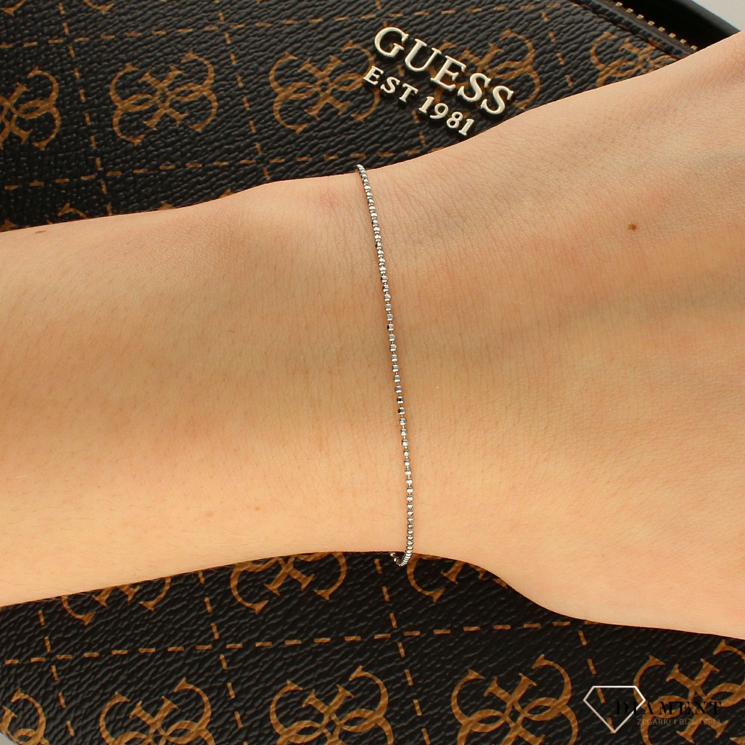 Srebrna bransoletka z drobnych kuleczek SW-T-B05-019-SLR1295.jpg