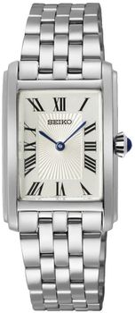 Zegarek damski Seiko SWR083P1 Classic – prostokątna koperta i stalowa bransoleta.jpg