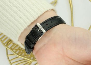 cZegarek Damski – Kwarcowy, Prostokątna Koperta, Czerwony Pasek, Szafirowe Szkło (3).jpg