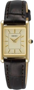Zegarek damski Seiko SWR110P1 – złota tarcza, skórzany pasek, szkło szafirowe d.jpg