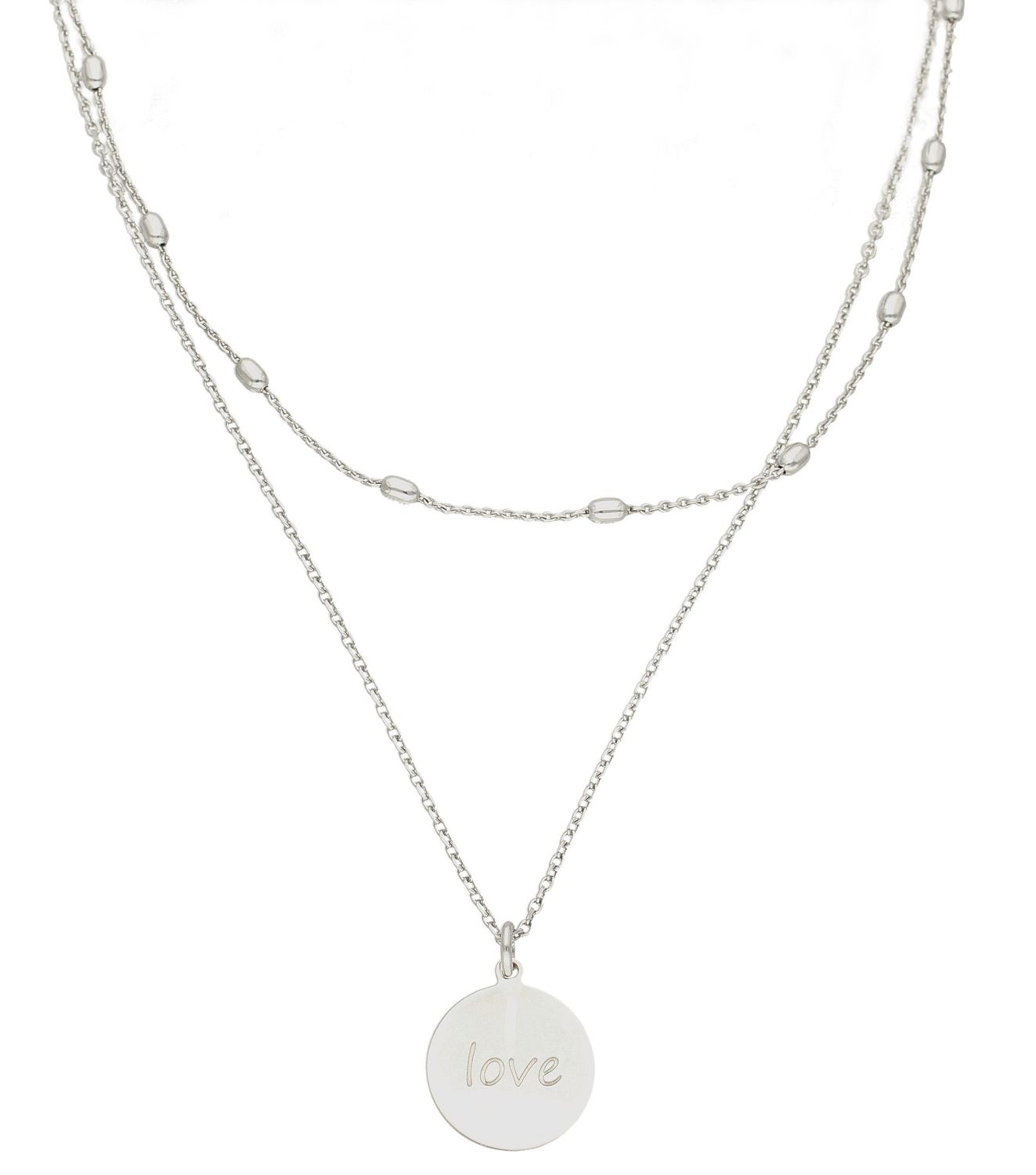 Naszyjnik srebrny damski długi z napisem 'Love' srebro SXNZ001138 ✓Srebrne Naszyjnik Damskie w Sklepie z Biżuterią zegarki-diament.pl✓Piękne i Eleganckie Naszyjniki dla Kobiet✓Prawdziwe Srebro✓Darmowa wysyłk.jpg