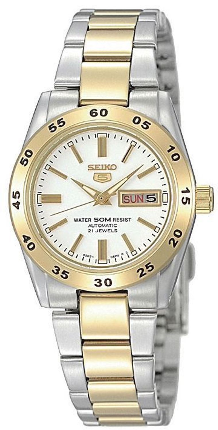Zegarek Seiko Automatic SYMG42K1 – damski zegarek automatyczny w srebrno-złotej odsłonie.jpg