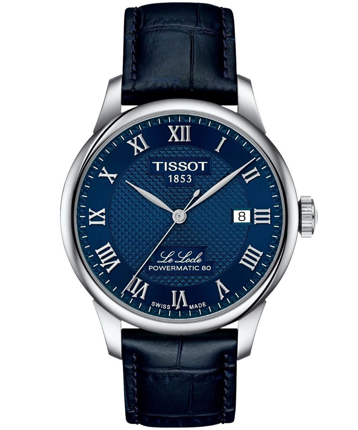 Tissot Le Locle Automatic 39 mm T006.407.16.043.00 – klasyczny szwajcarski zegarek męski Swiss Made blue.jpg