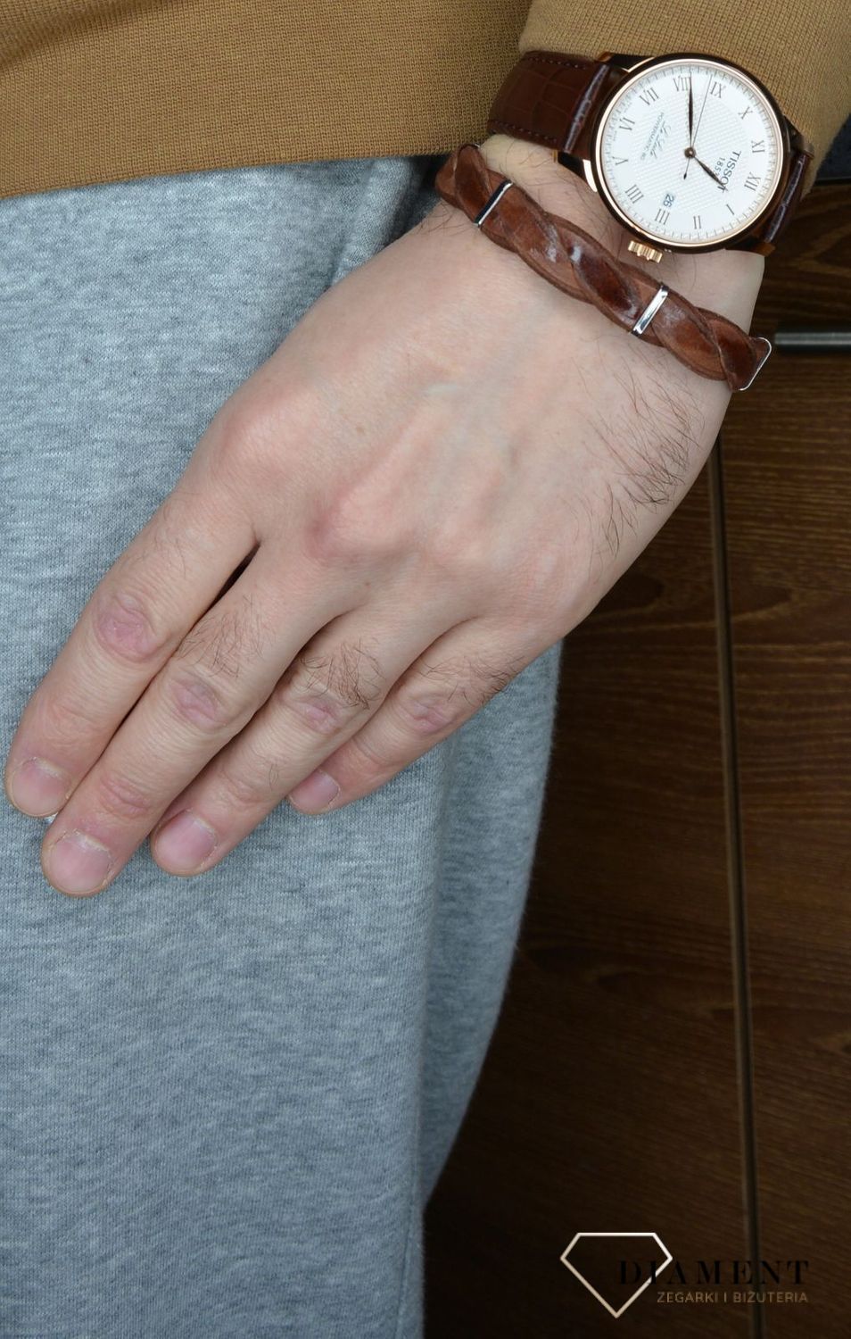 Zegarek męski Tissot 'LE LOCLE AUTOMATIC Rose Gold' T006.407.36.033.00.xv1.jpg