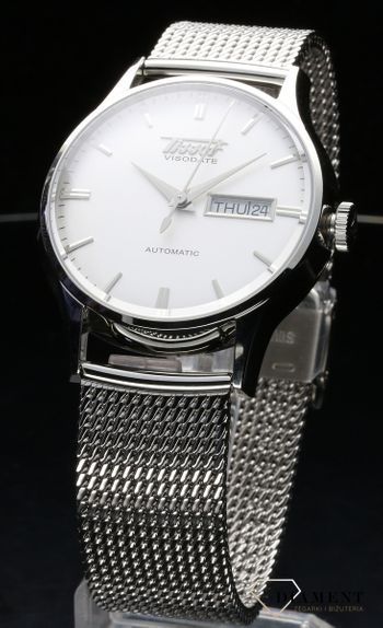 Zegarek m ski Tissot T019.430.11.031.00 HERITAGE VISODATE AUTOMATIC www.zegarki diament.pl
