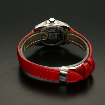 Zegarek damski automatyczny na czerwonym pasku  Tissot Powermatic 80 Lady T035.207.16.031.01 Couturier (4).jpg