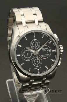Męski zegarek Tissot T-TREND COUTURIER AUTOMATIC Chronograph T035.627.11.051 (1).jpg