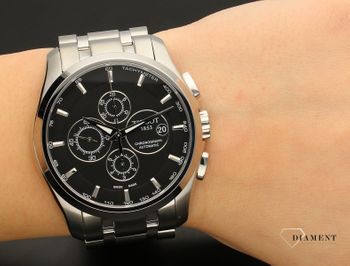 Męski zegarek Tissot T-TREND COUTURIER AUTOMATIC Chronograph T035.627.11.051 (5).jpg