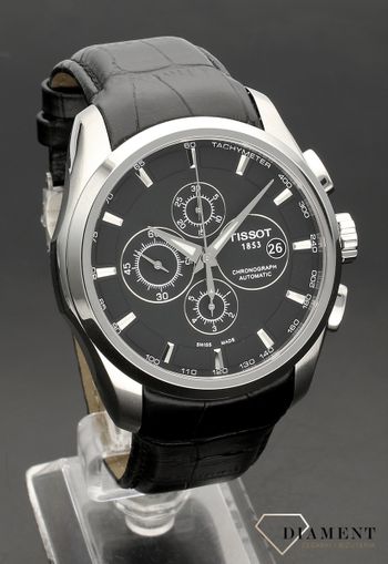 Męski zegarek Tissot T-TREND COUTURIER AUTOMATIC Chronograph T035.627.16.051 (1).jpg
