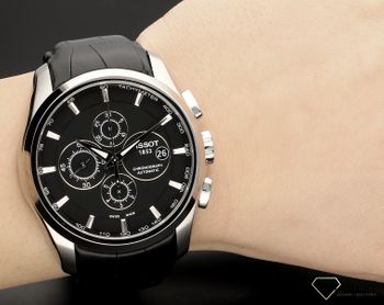 Męski zegarek Tissot T-TREND COUTURIER AUTOMATIC Chronograph T035.627.16.051 (5).jpg