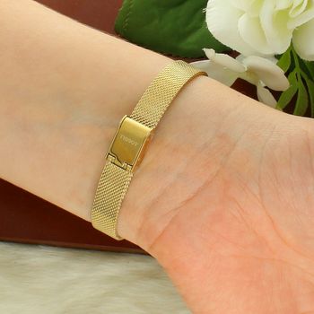 Zegarek damski Tissot T-Trend Lovely T058.109.33.031.00 – złoty, szwajcarski zapięcie.jpg