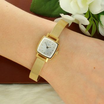 Zegarek damski Tissot T-Trend Lovely T058.109.33.031.00 – złoty, szwajcarski.jpg