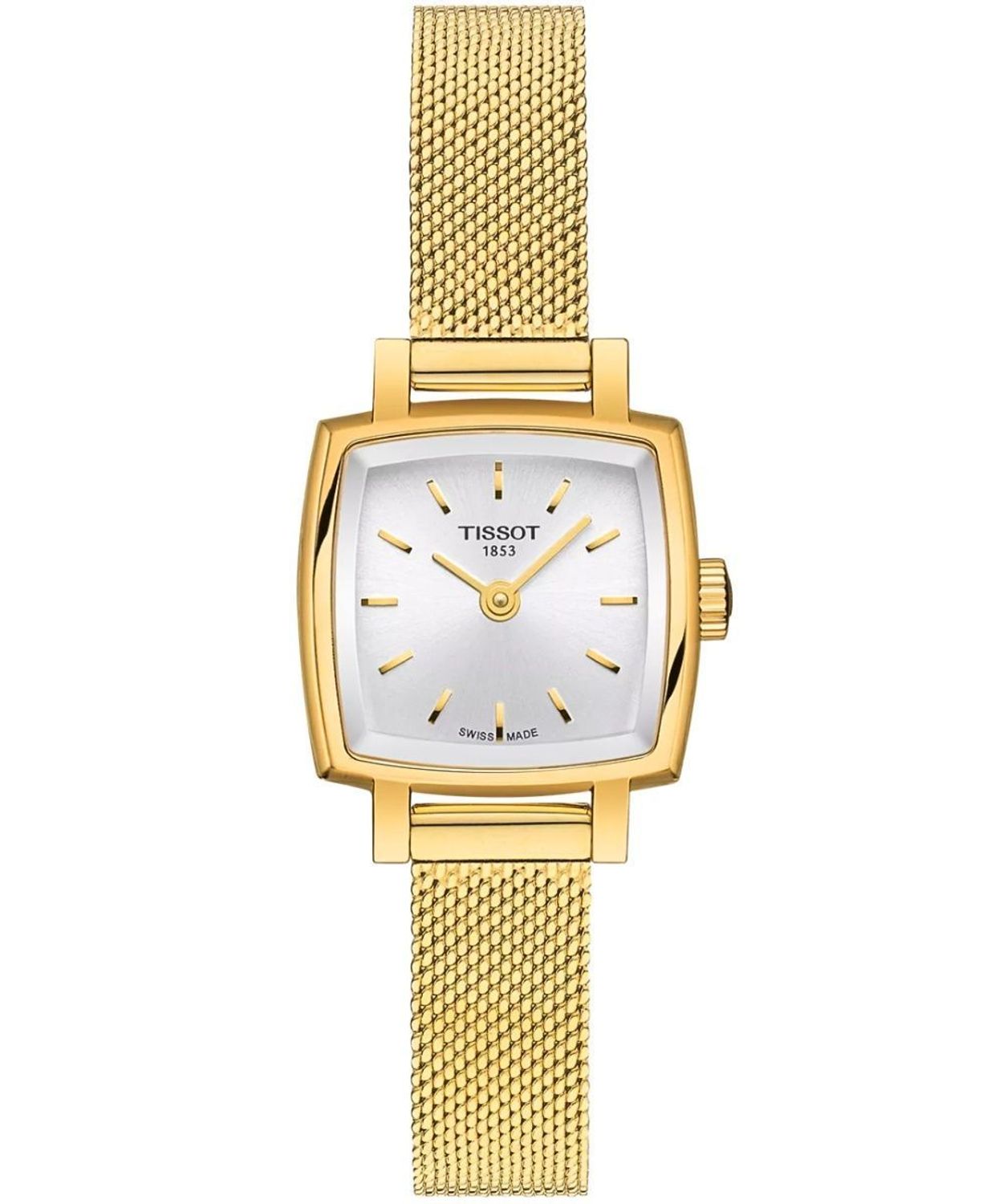 Zegarek damski Tissot T-Trend Lovely T058.109.33.031.00 – złoty, szwajcarski gold damski.jpg