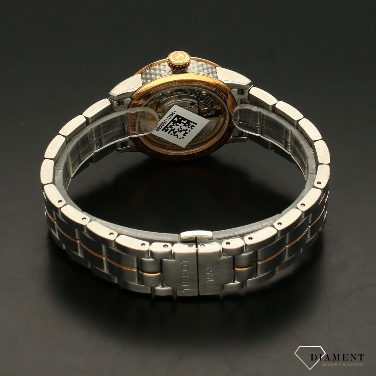 Zegarek damski  na bransolecie Tissot Powermatic 80 Lady (5).webp