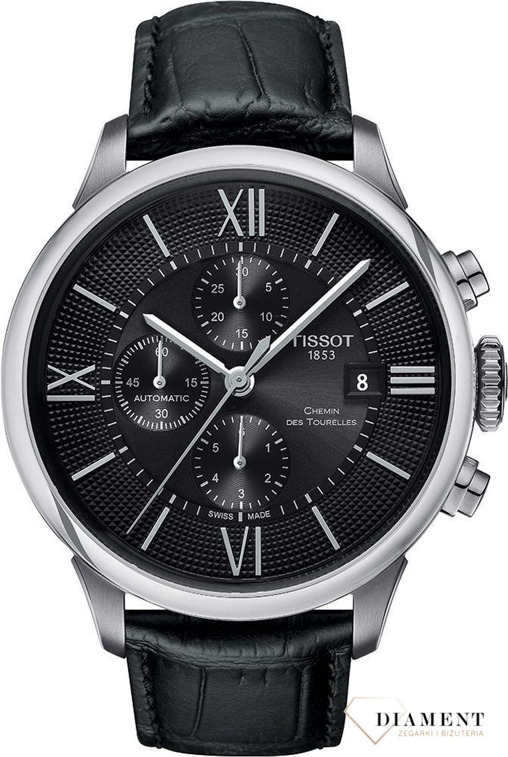 Męski zegarek Tissot z kolekcji TISSOT T-CLASSIC Chemin Des Tourelles T099.427.16.058.00.jpg