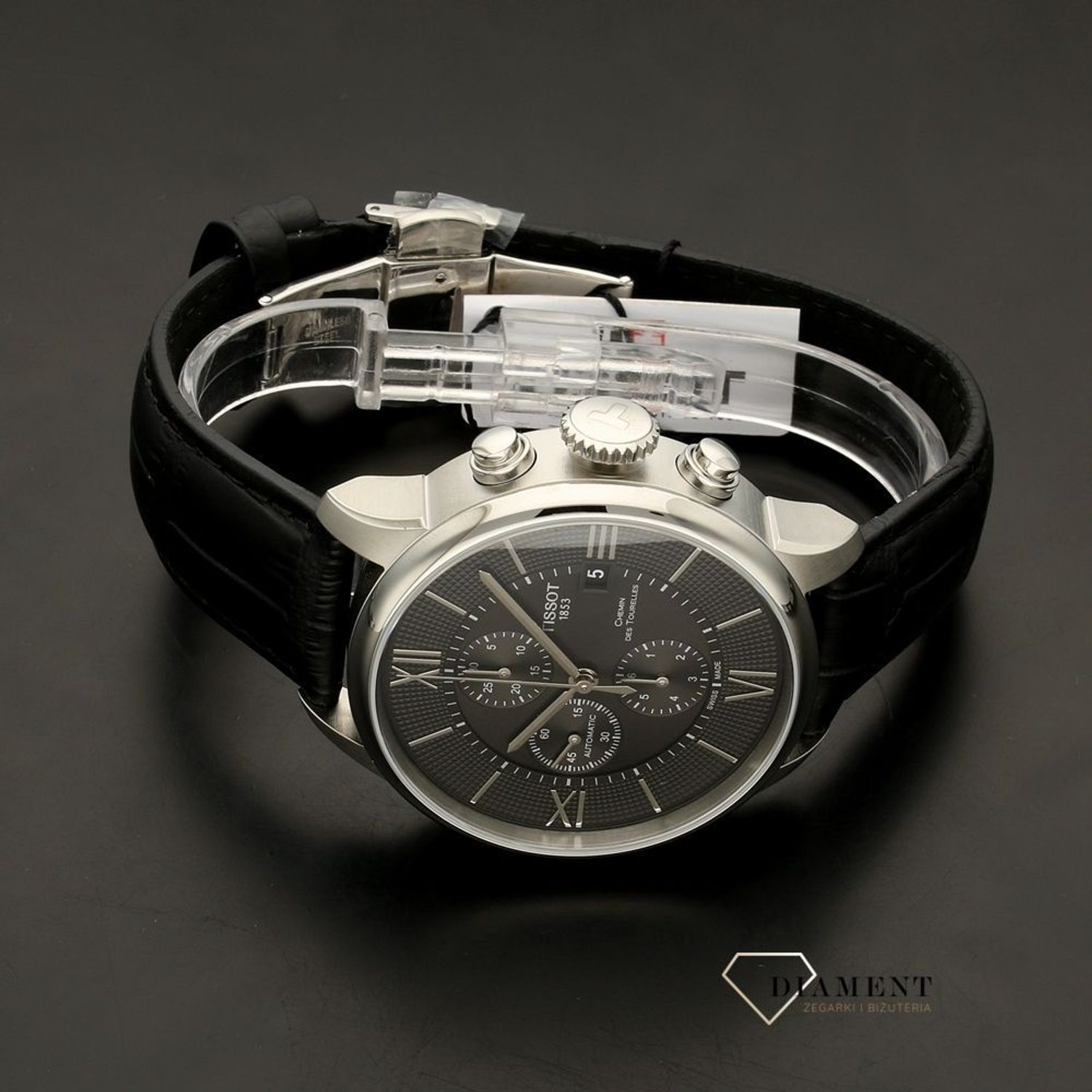 Męski zegarek Tissot z kolekcji TISSOT T-CLASSIC Chemin Des Tourelles T099.427.16.058.00.jpg