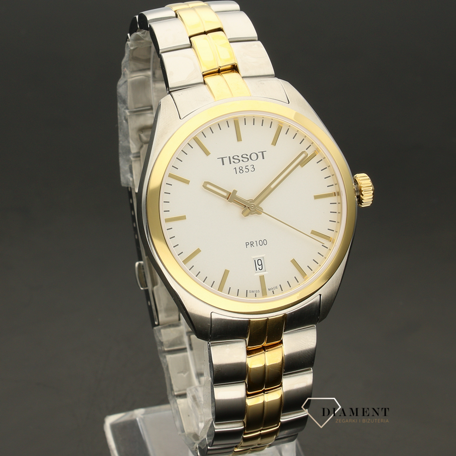 Męski klasyczny zegarek TISSOT T-CLASSIC PR 100 T101.410.22.031.00.jpg