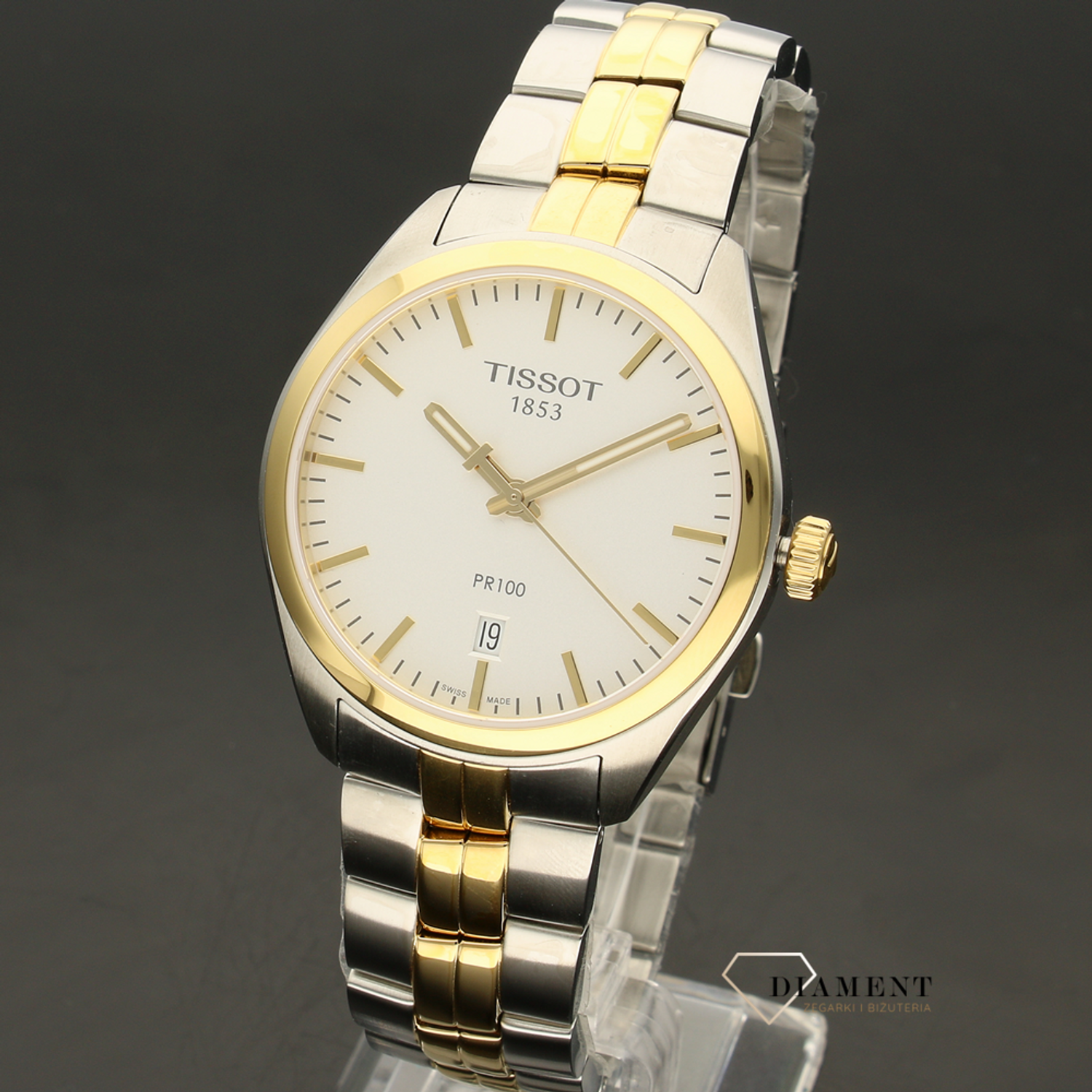 Męski klasyczny zegarek TISSOT T-CLASSIC PR 100 T101.410.22.031.00.jpg
